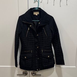 Michel Kors Womens XS Black Quilted Women's Jacket